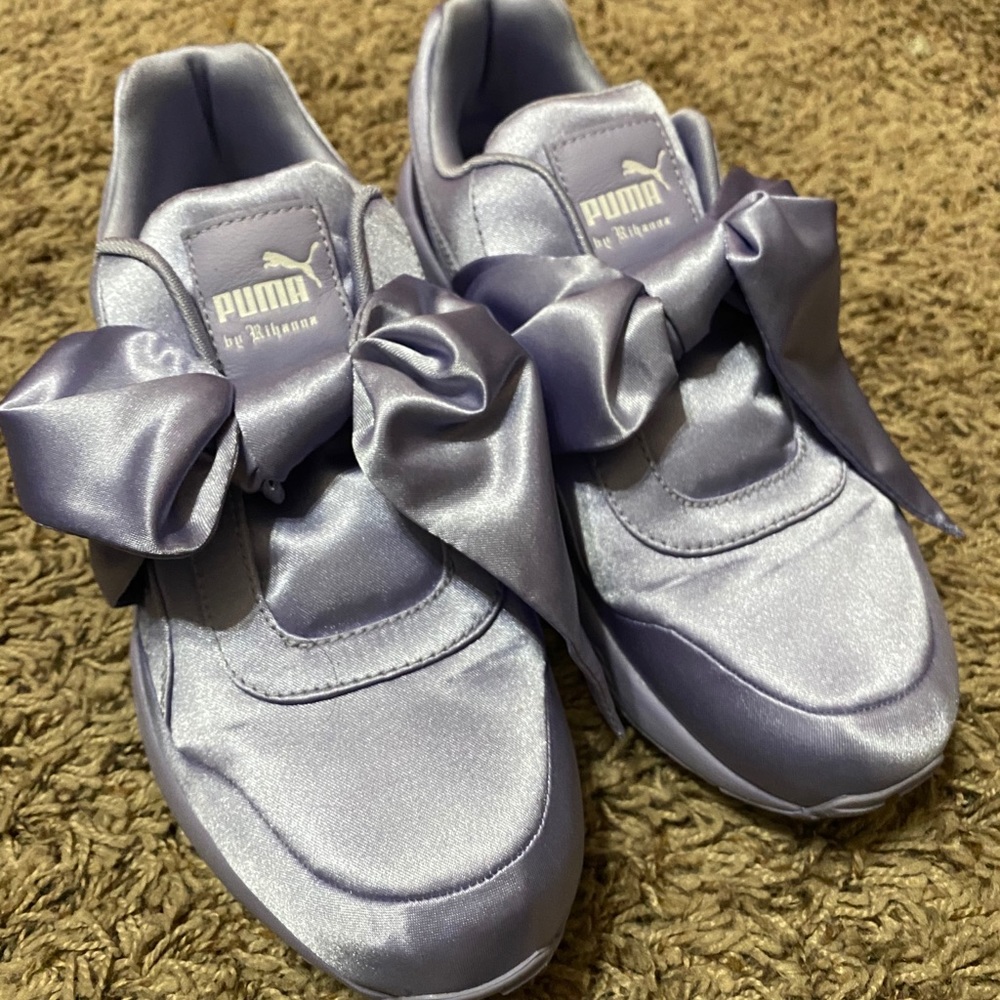 💜 Lavender Fenty Bow Shoes 💜
